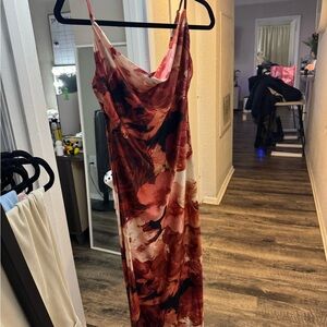Elegant Floral Maxi Dress
